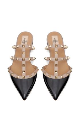 black/powder pink sandals Valentino Garavani | 5W2S0H15VNWN91